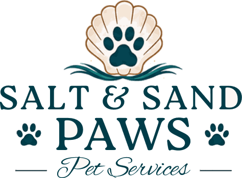 Salt and Sand Paws logo